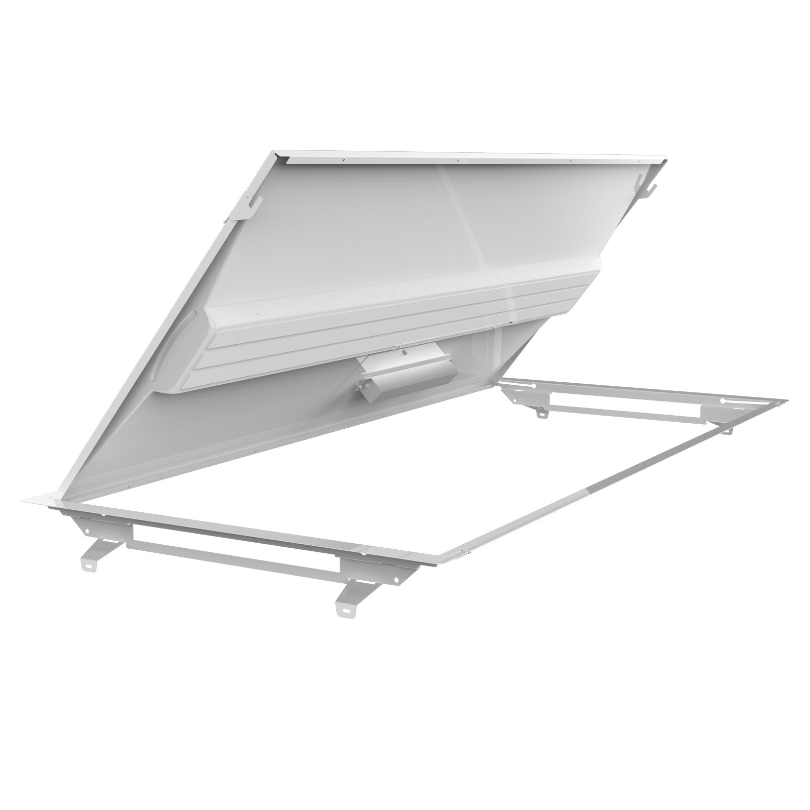 2x4 FT LED Troffer Rerofit Kit- Watts 35-30-25 - Kelvin 3500-4000-5000 - Wattage & CCT Selectable - Microwave and Bluetooth Ready- 4 Pack