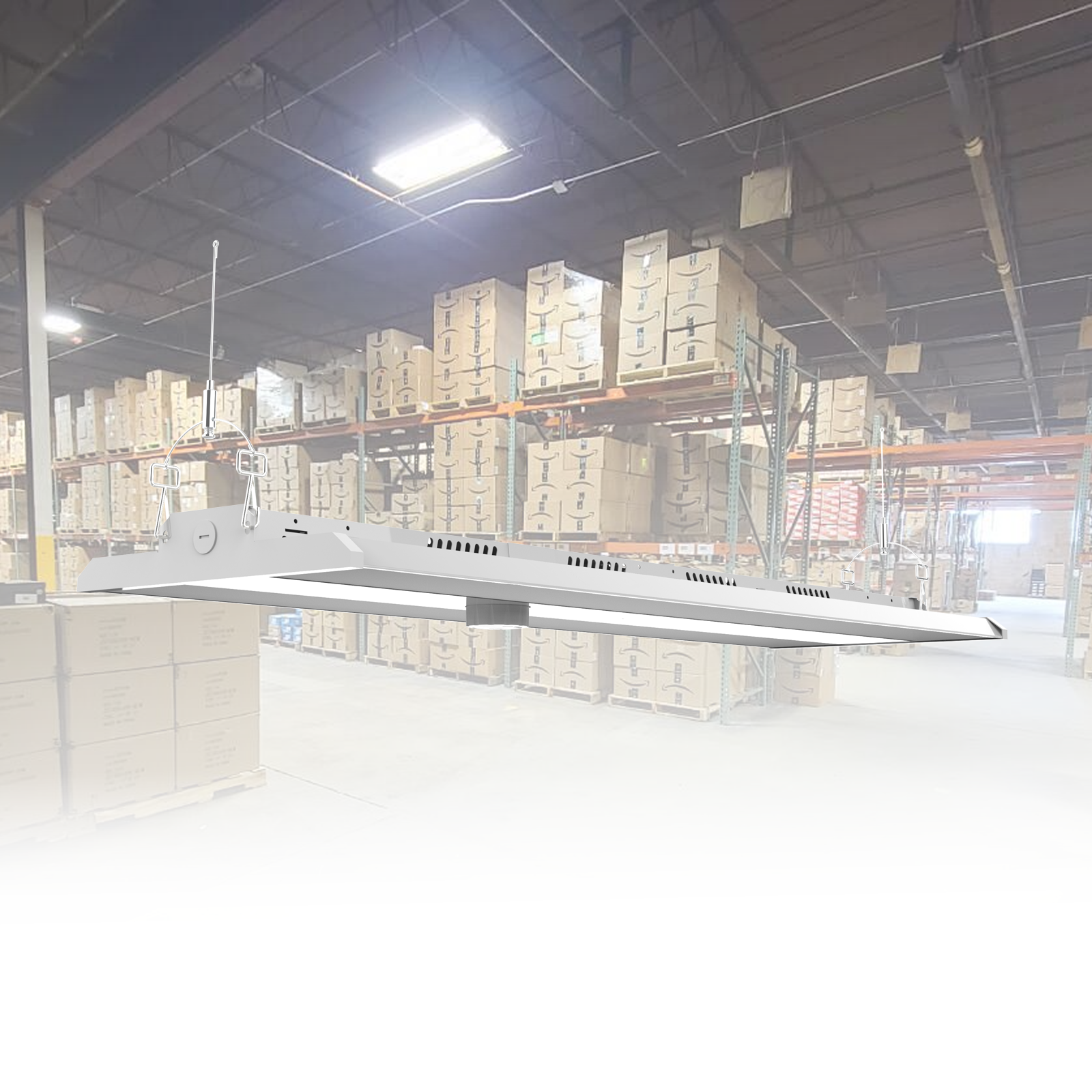 Linear 2 FT LED High Bay Fixture - Sensor Ready - 220W - Wattage Selectable - 4 Pack Gielight