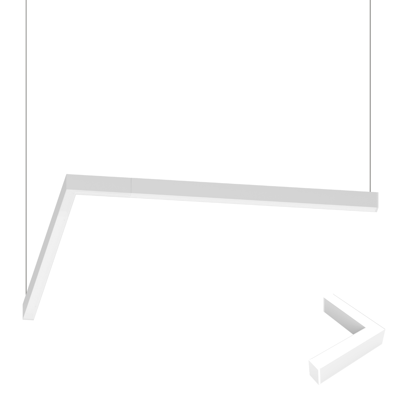4 FT Led Up - Down Light - 40W - CCT & Power Selectable - Topside Power Selectable Gielight