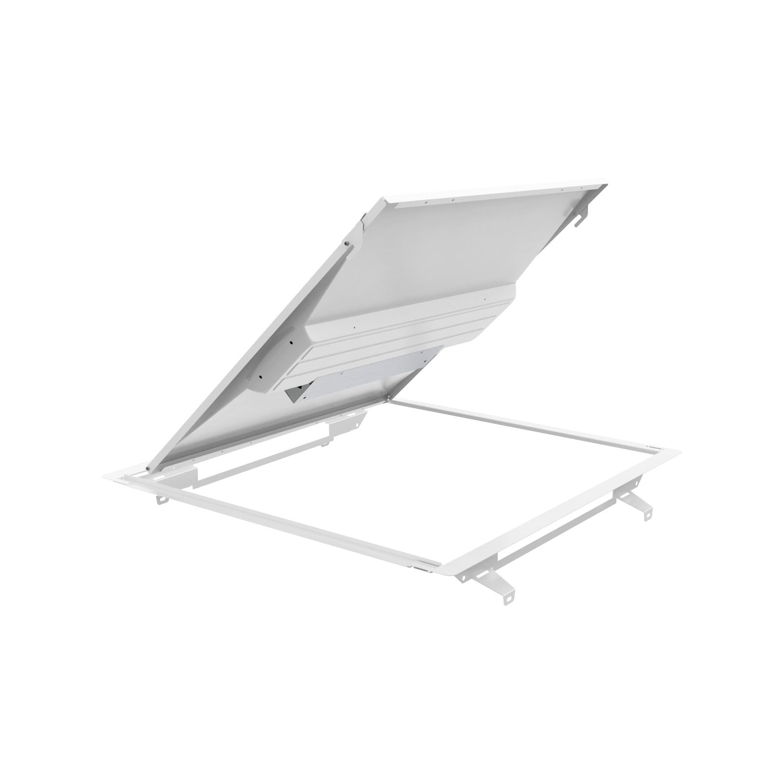 2x2 FT LED Troffer Rerofit Kit- Watts 30-25-20 - Kelvin 3500-4000-5000 - Wattage & CCT Selectable - Microwave and Bluetooth Ready- 4 Pack Gielight