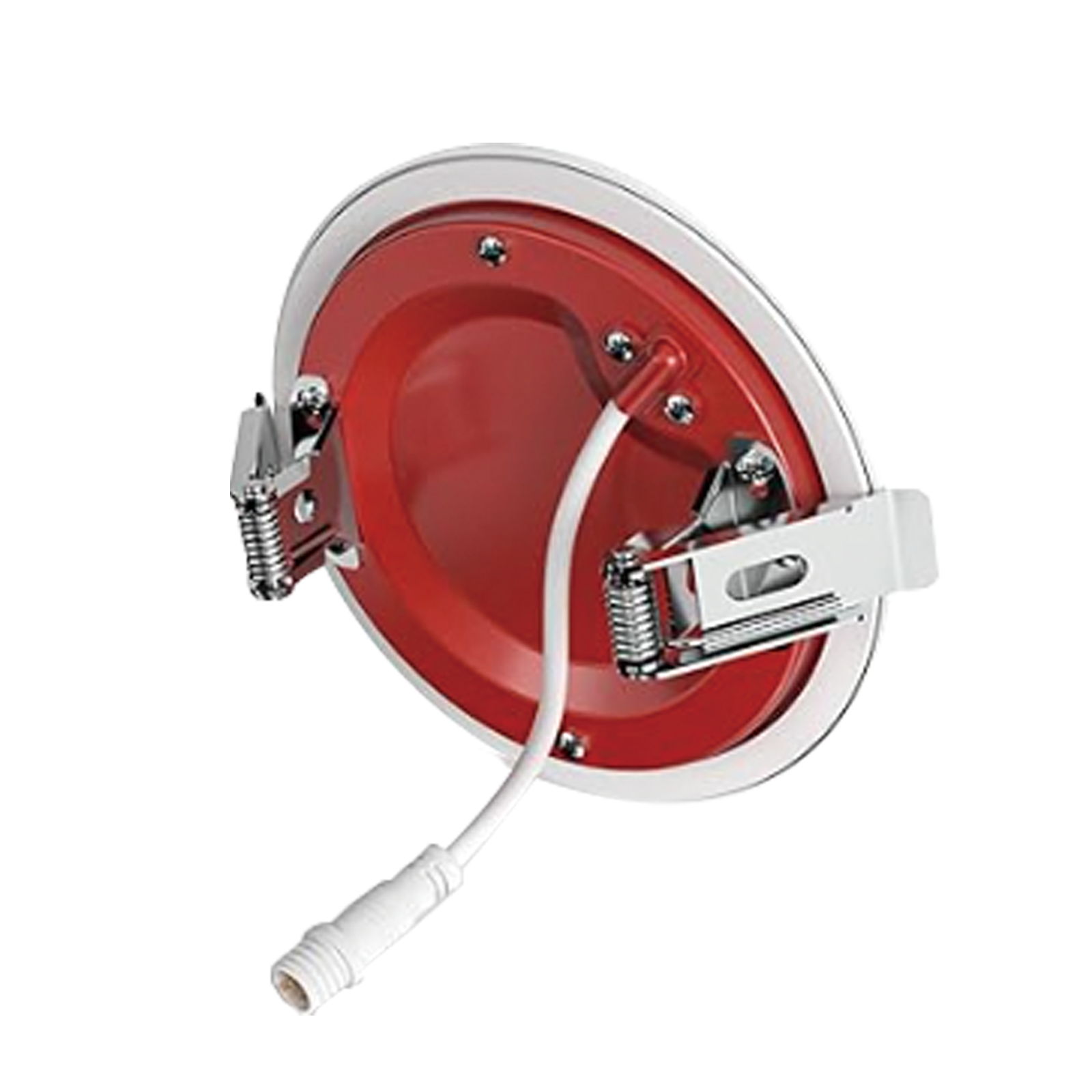 4 Inch LED Slim Panel Fire Rated Recessed Celing Light, 2700K-5000K Selectable, 630LM, IC & Damp Rated ETL & FCC, White Gielight