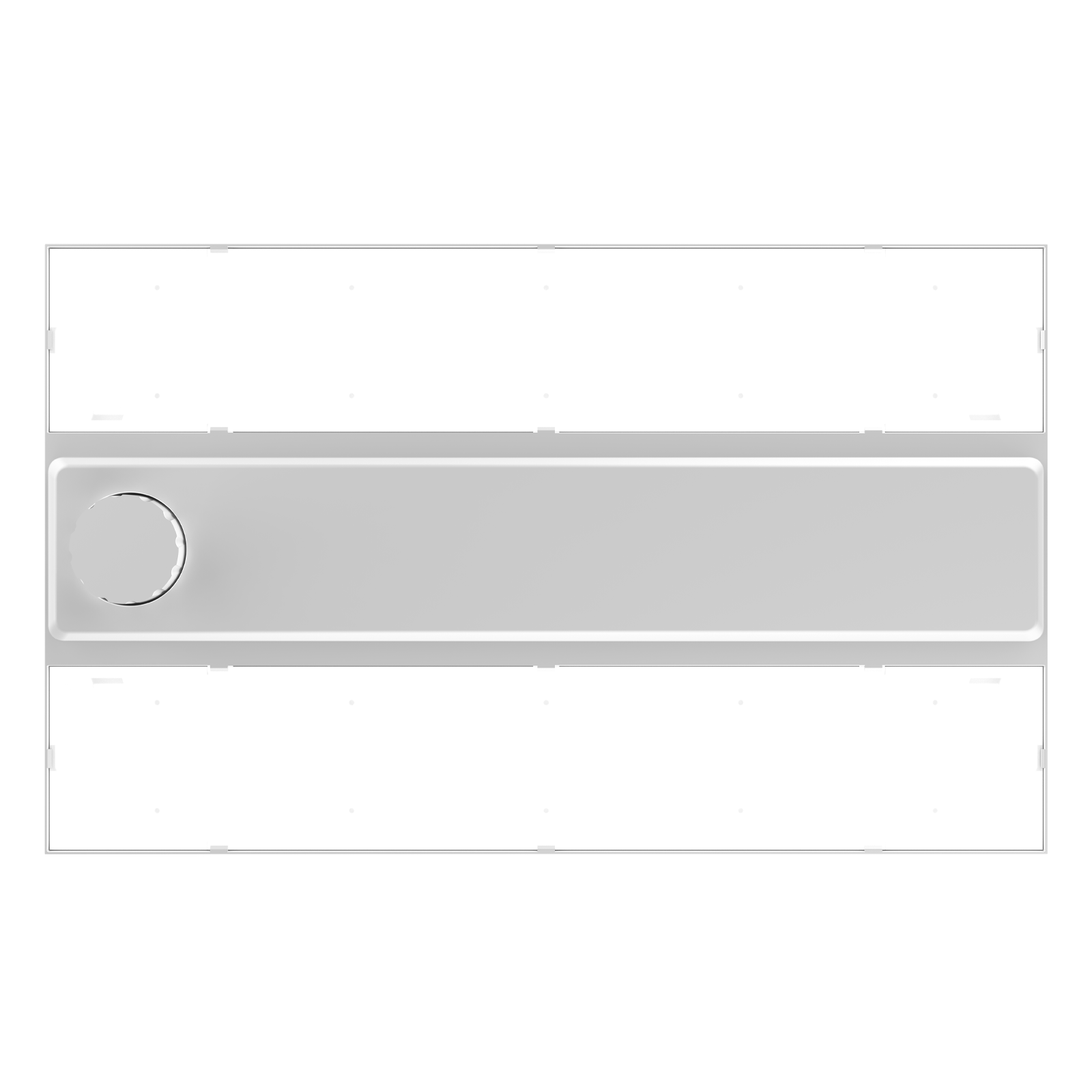 Linear LED High Bay Fixture - Sensor Ready - 220W - Wattage & CCT Selectable - 4 Pack Gielight