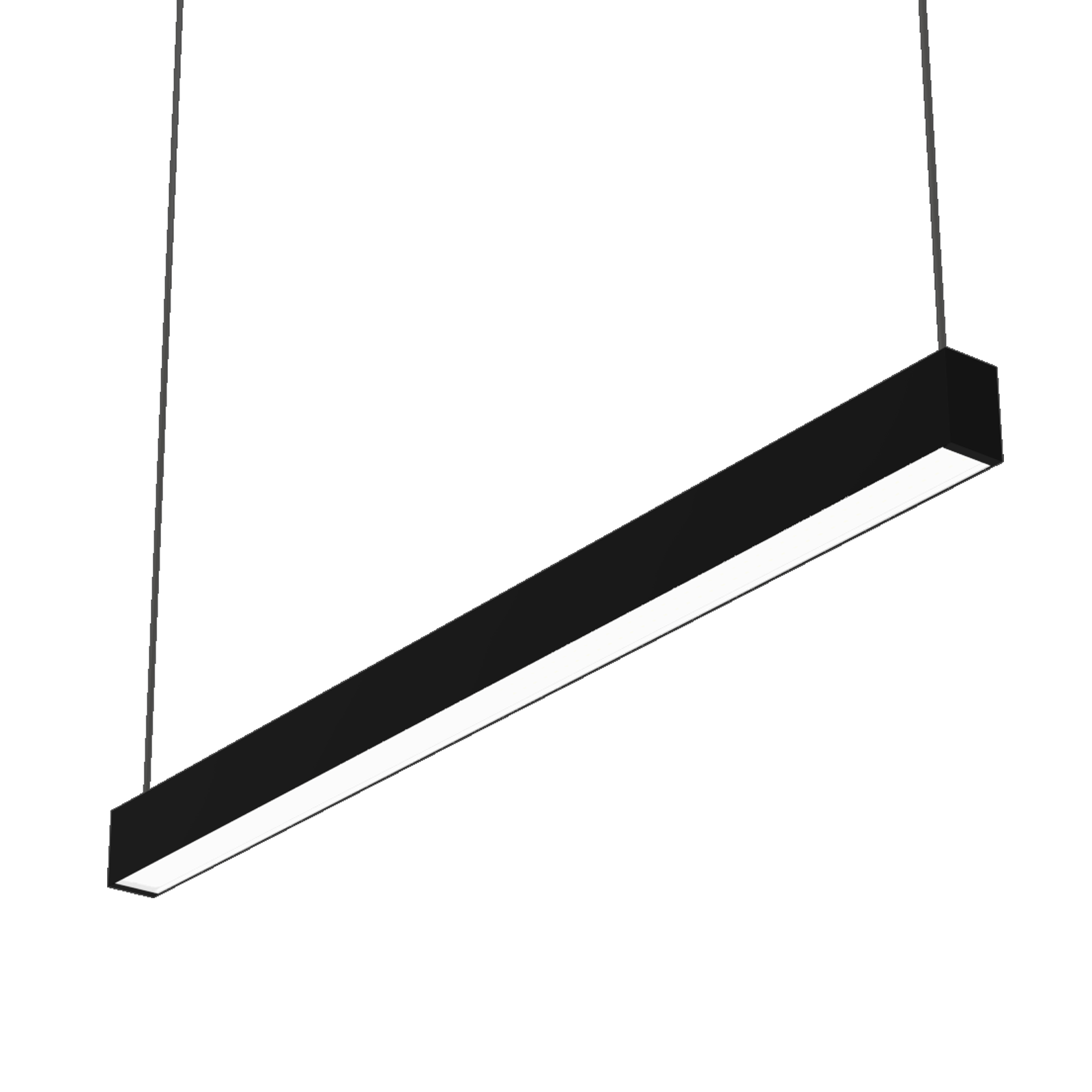 8 FT LED Linear Hanging (Suspended) Light - 80W - Second Generation Gielight