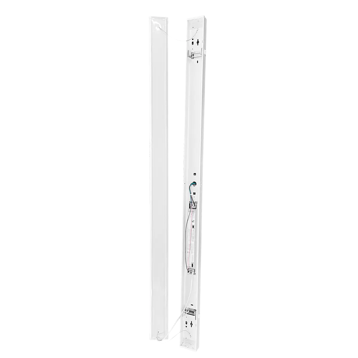 4 FT Led Linear Strip Light - 40W - CCT & Power Selectable - 4 Pack