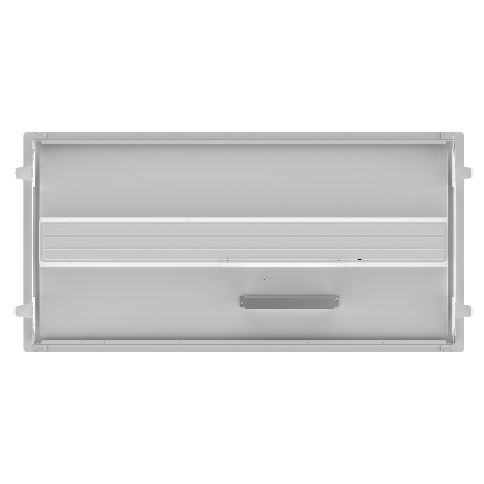 2x4 FT LED Troffer Rerofit Kit- Watts 35-30-25 - Kelvin 3500-4000-5000 - Wattage & CCT Selectable - Microwave and Bluetooth Ready- 4 Pack