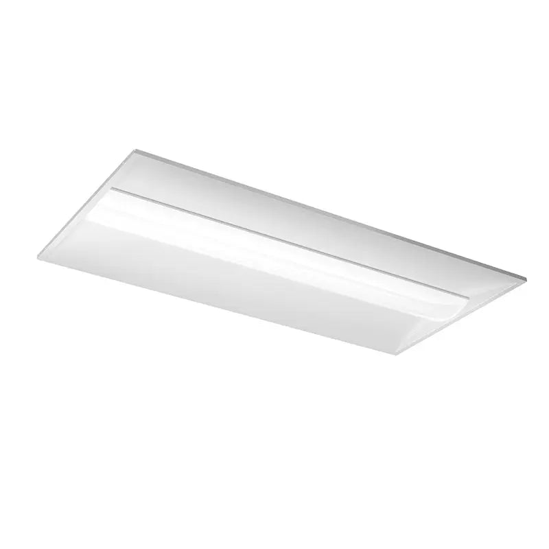 2x4 FT LED Troffer -Watts 30-40-50 - Kelvin 3500-4000-5000 - Wattage & CCT Selectable - 4 Pack