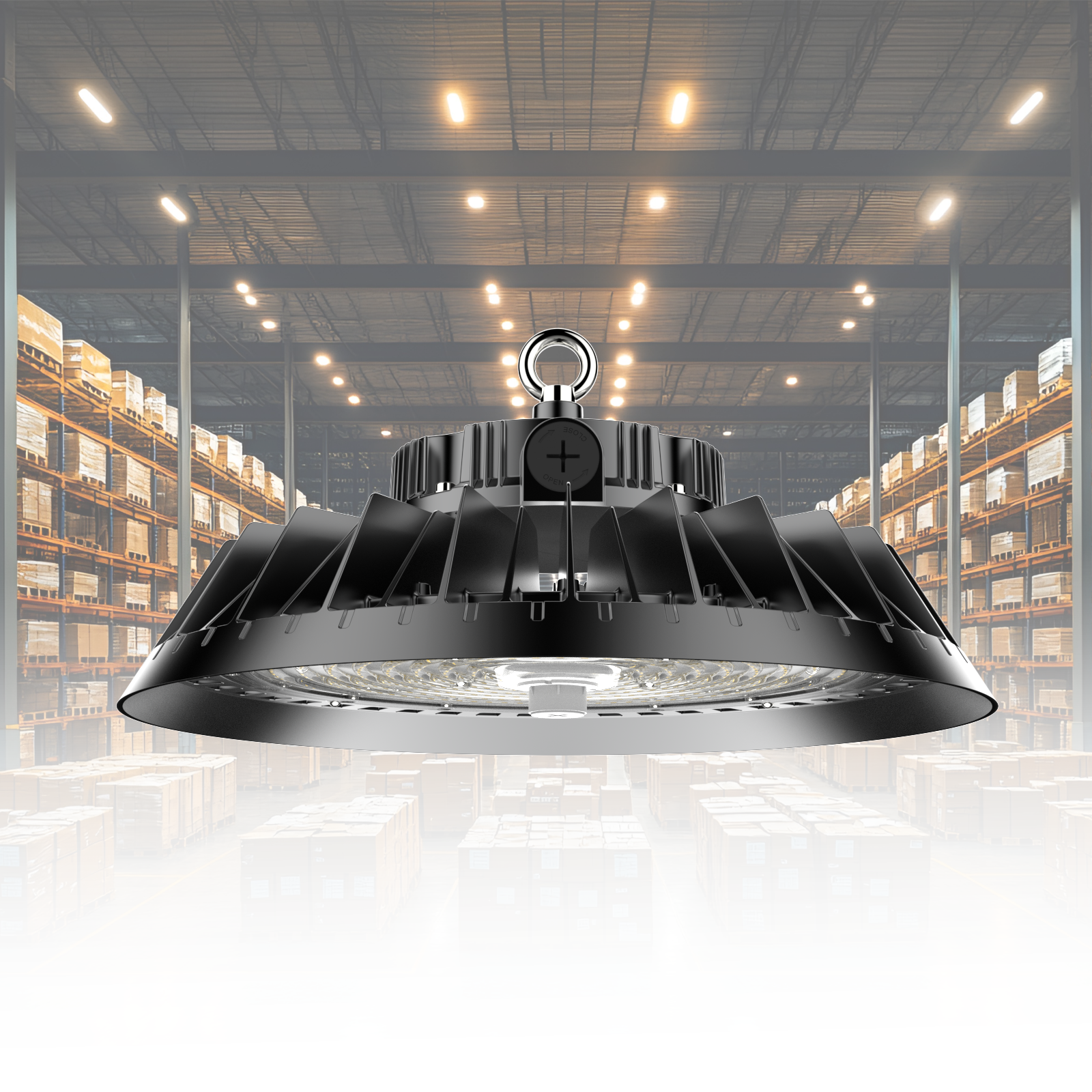 UFO LED High Bay - 300W - Wattage & CCT Selectable - 1 Pack Gielight