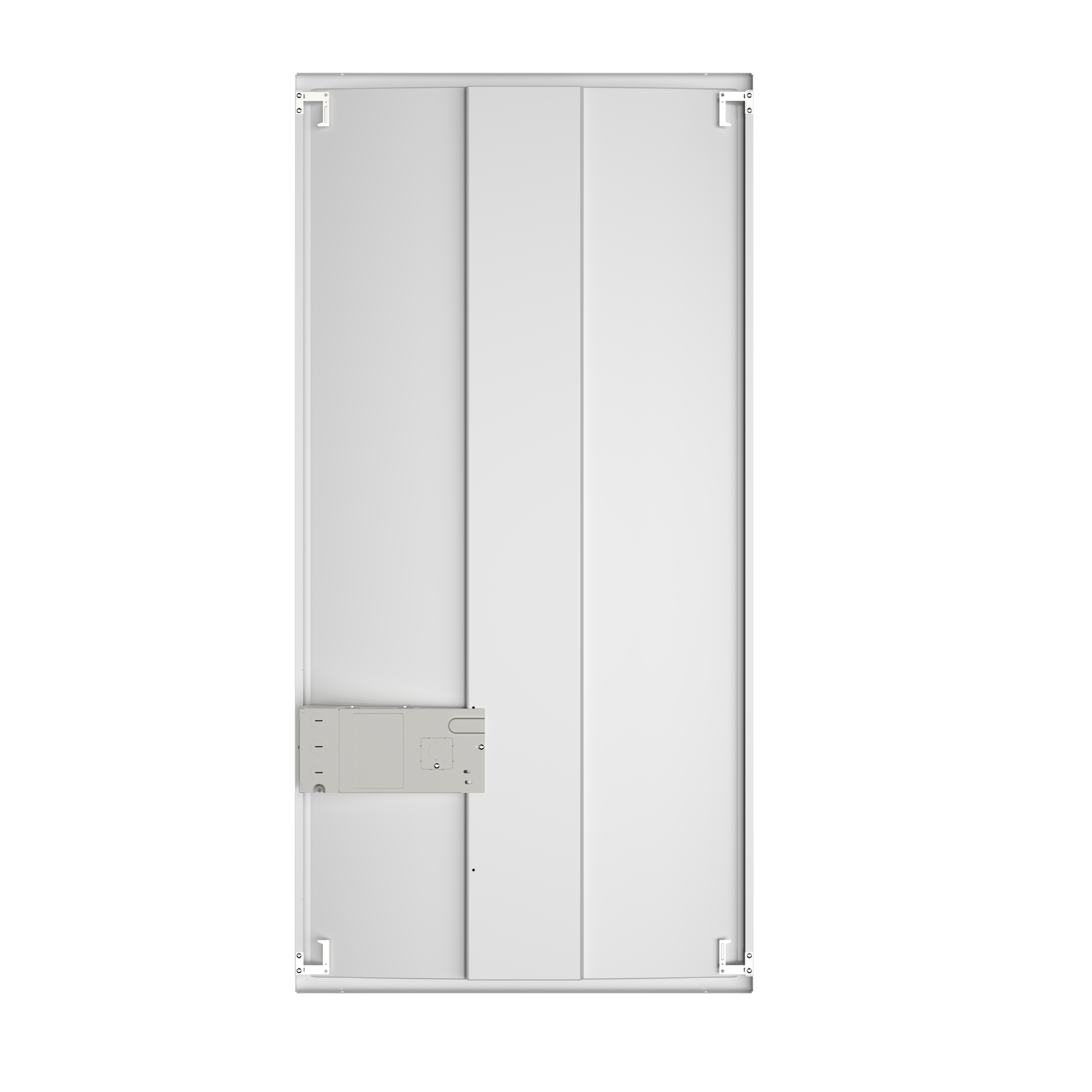 2x4 FT LED Troffer - Watts 30-40-50 - Kelvin 3500-4000-5000 - Wattage & CCT Selectable - Microwave and Bluetooth Ready- 4 Pack