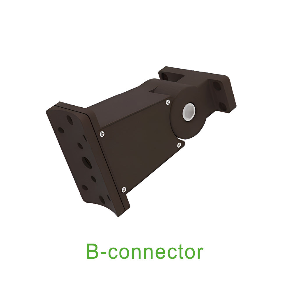 Round pole rotable mount for Shoebox/Area Lights -connector B (Not sold separately) Gielight