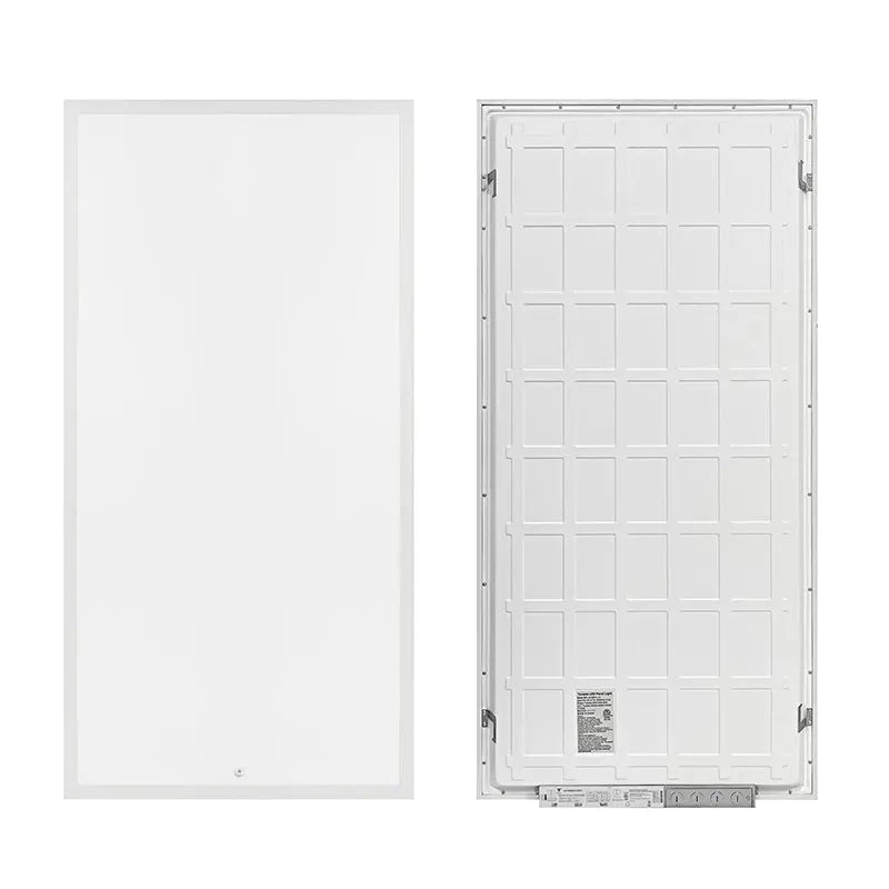 2x4 FT LED Panel - Watts 30-40-50 - Kelvin 3500-4000-5000 - Wattage & CCT Selectable - Microwave and Bluetooth Ready - 4 Pack